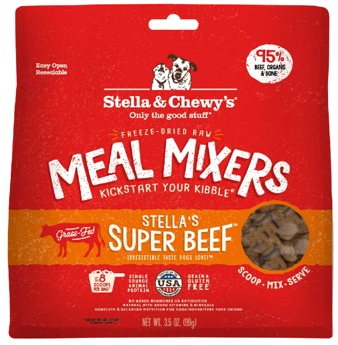 Stella & Chewy Freeze Dried Mixers Beef 3.5-oz