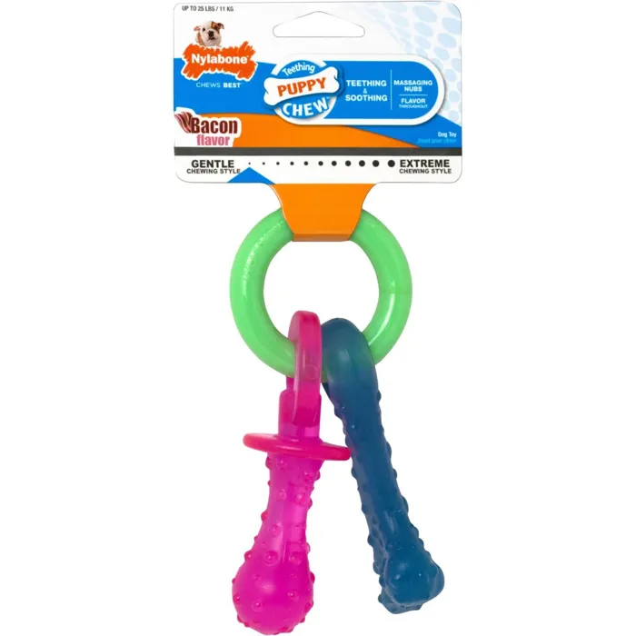 Puppy Chew Teething Pacifier Dog Toy X-small
