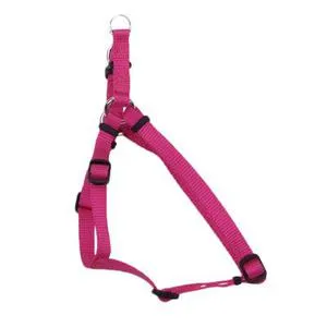Adjustable Dog Harness - Pink Flamingo 5/8" X 1624