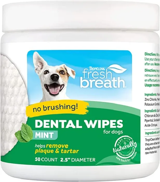Tropi Fb Dental Wipes 50-ct