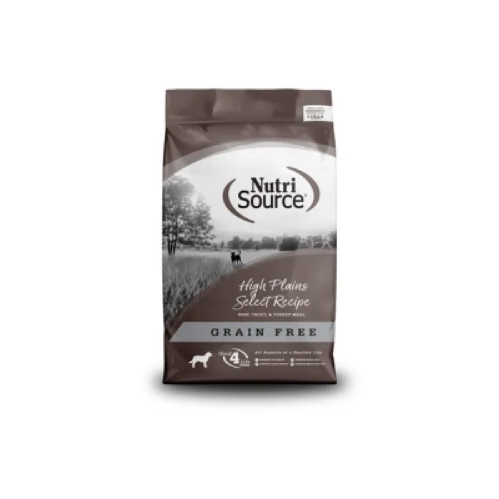 Nutri Source Gf Dry Dog Food High Plains 30-lb