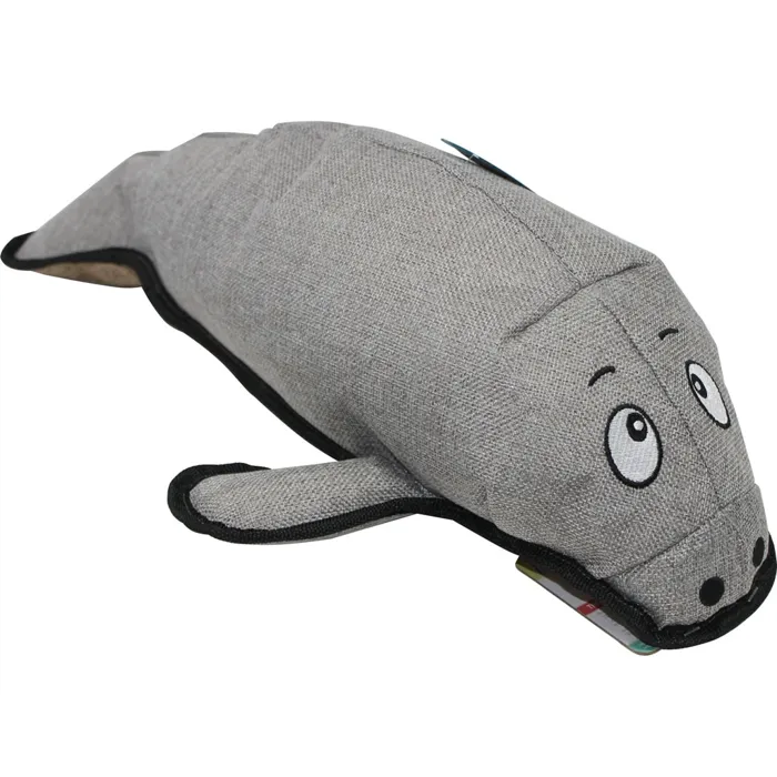 Murray the Manatee With Rubber Spikey Ball