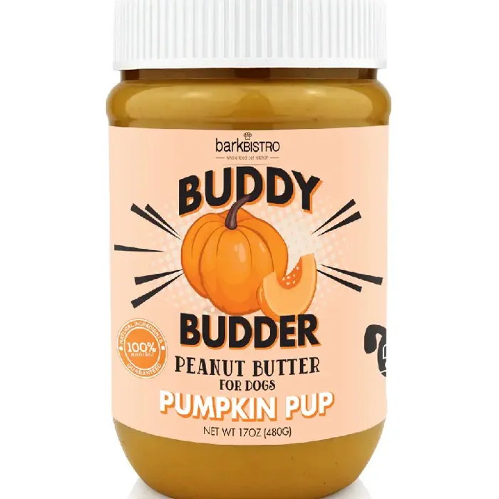 Bark Bistro Buddy Budder Pumpkin Pup 17-oz