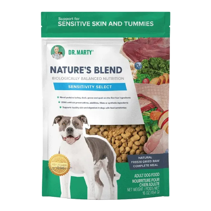 Dr Marty Dog Fd Nature's Blend Sensitivity Select 48-oz