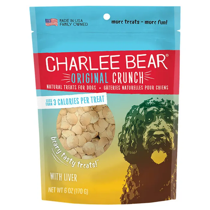 Charlee Bear D Crunch Chicken Liver 6oz