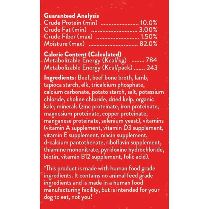 Stella & Chewy's Dog Stews Red Meat Medley 11-oz