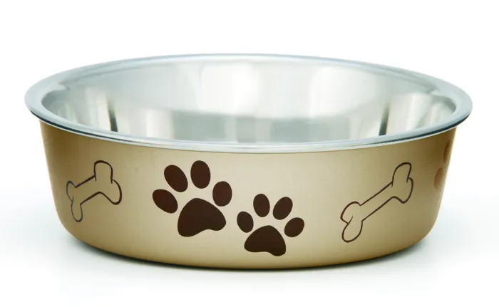 Loving Pets Bella Bowl Champagne Large