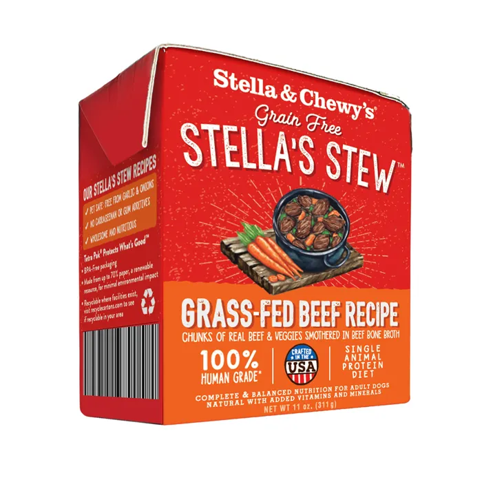 Stella & Chewy's Dog Stews Beef Grass-fed 11-oz
