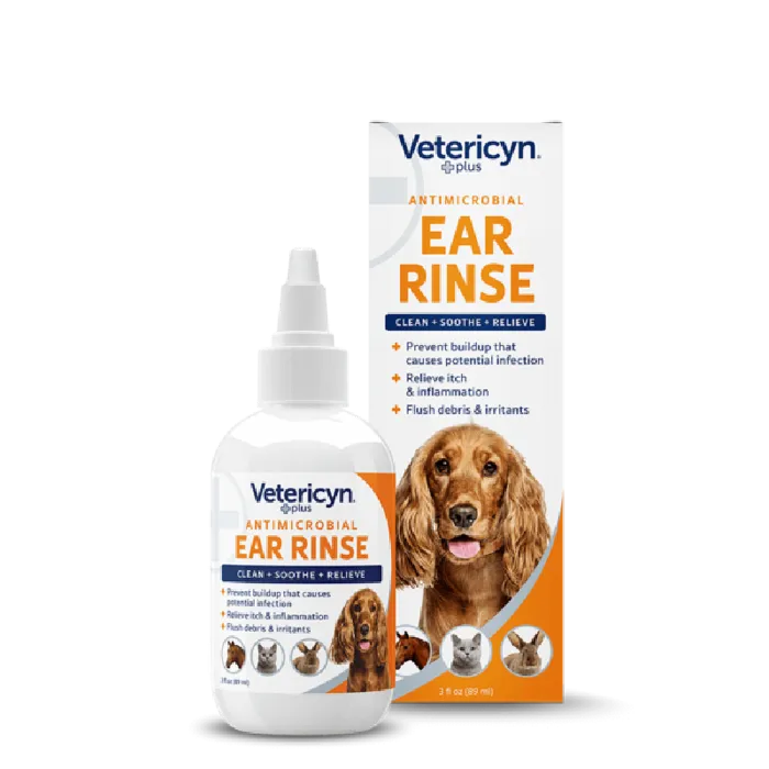 Vetericyn Plus All Animal Ear Rinse 3 Oz