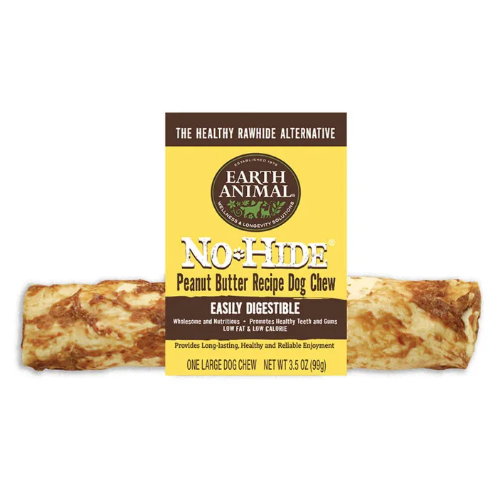 Earth Animal No Hide Peanut Butter Chews Large