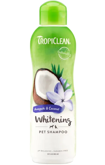 Tropiclean Shampoo Awapuhi White Coat 20-oz