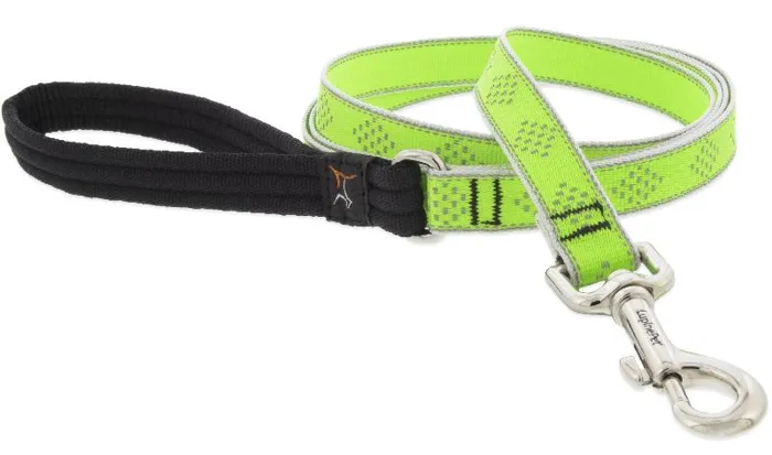 Lupine 1" Green Diamond Leash 6 Foot