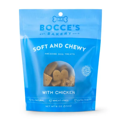 Bocces Soft Chew Ckn 6 Oz