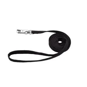 Microfiber Leash - Black 3/8" X 06'