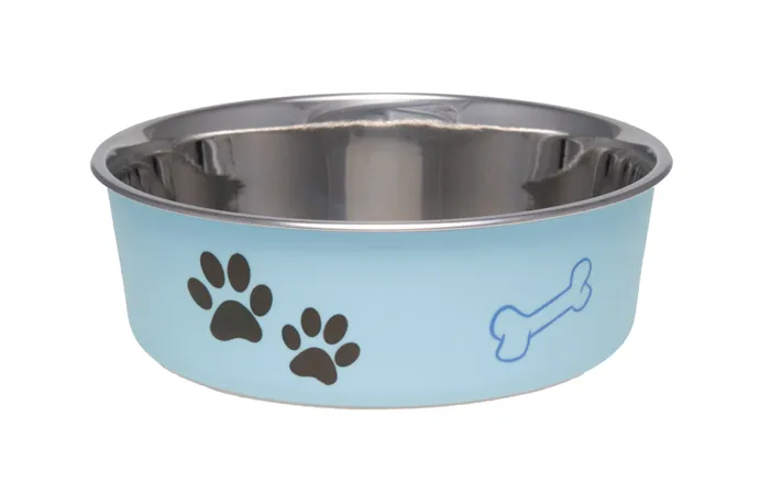 Loving Pets Bella Bowl Murano Blue Large