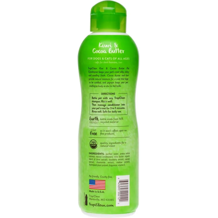 Conditioner Kiwi & Cocoa Butter For Dog/cat 20-oz