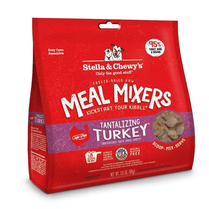 Freeze Dried Meal Mixers Turkey - 18oz