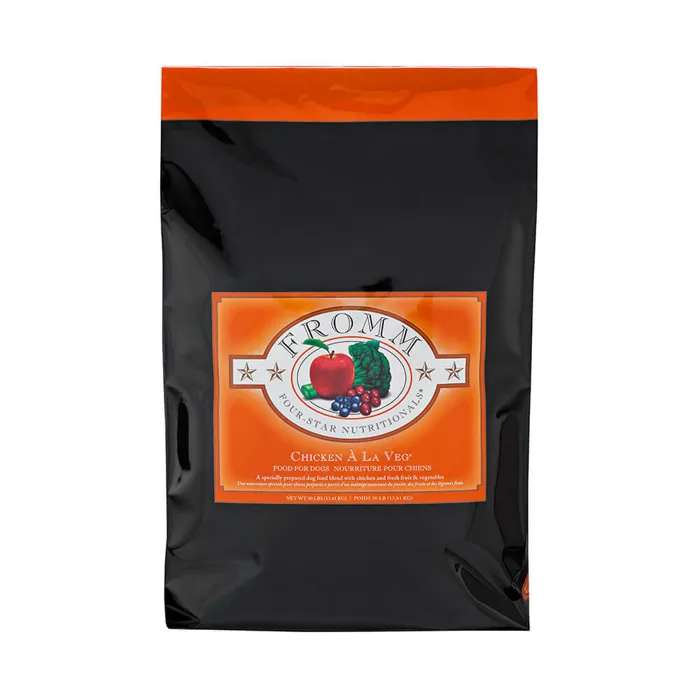 Fromm Four Star Dog Food Ckn Veg 26-lb