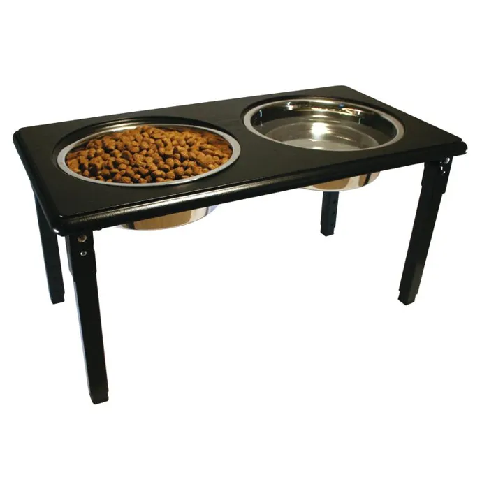 Posture Pro Adj Stainless Double Diner 2-qt Black