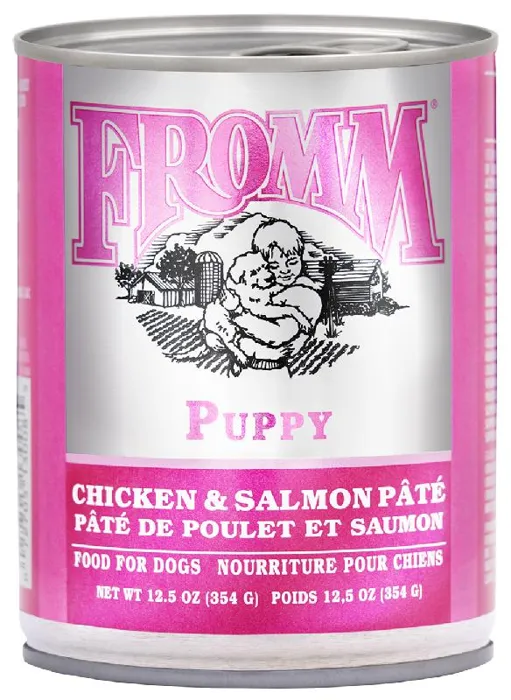 Fromm Classic Puppy Chicken & Salmon Pate 12/12.5oz