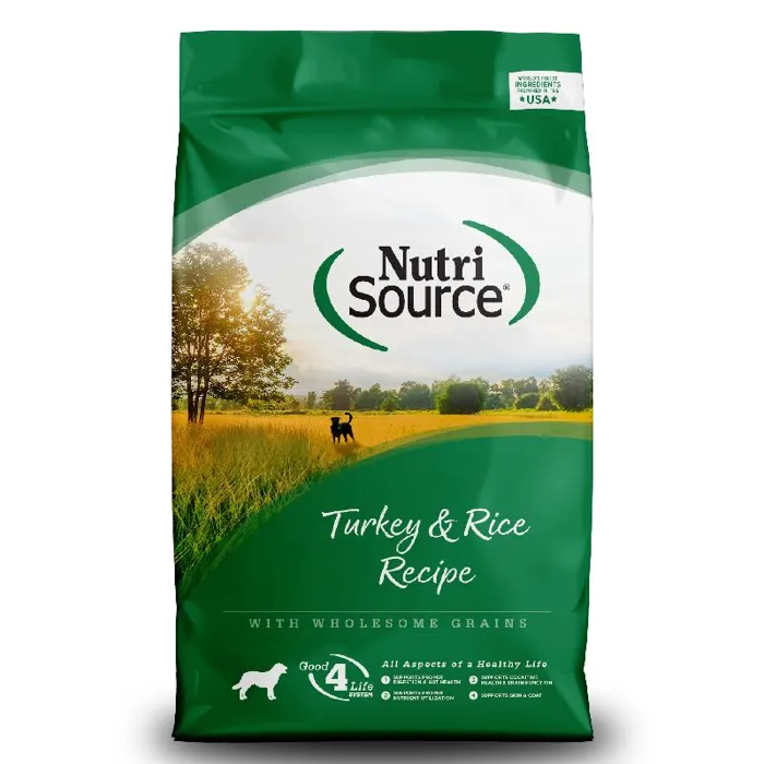 Nutrisource Turkey & Rice 30-lbs