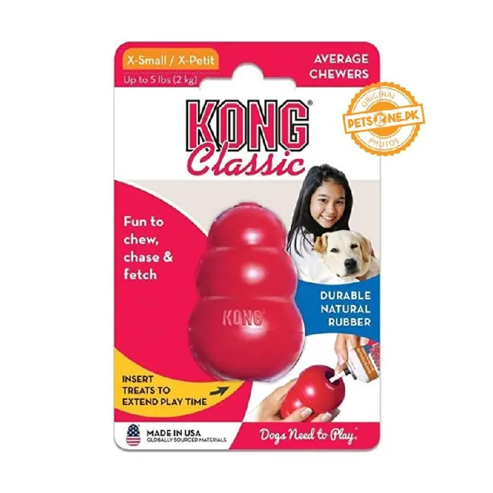 Kong Dog Toy Classic Red Small