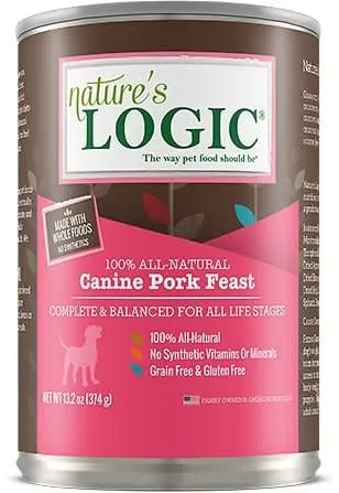 Nature's Logic Dog Pork 13.2-oz