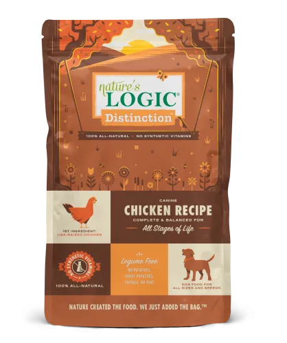 Nature's Logic Dog Distinction Chicken 24-lb