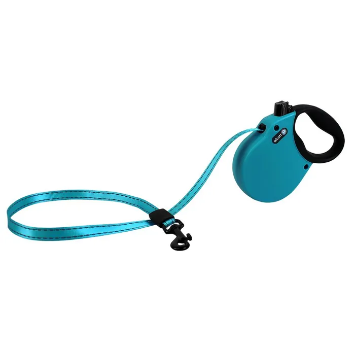 Alcott Adventure Retractable Leash Blue Xsmall