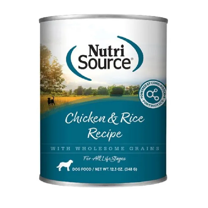Nutrisource Dog Adult Chicken Rice Can 12.3-oz