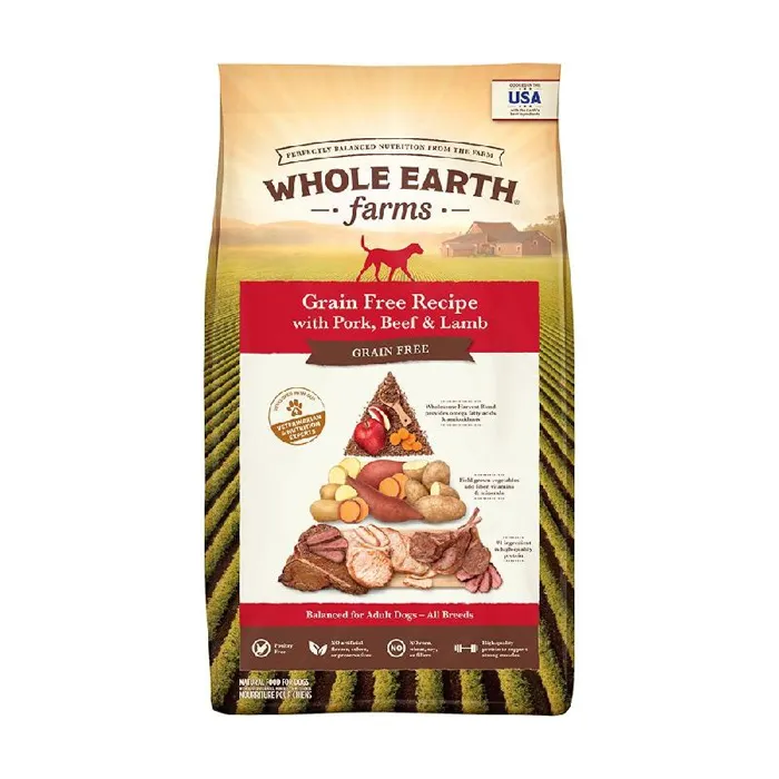 Whole Earth Farms Grain Free Beef/lamb 25 Lbs