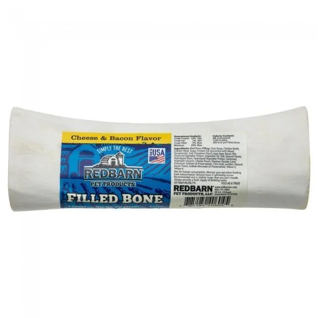 Redbarn Filled Bone Cheese & Bacon Small 3"
