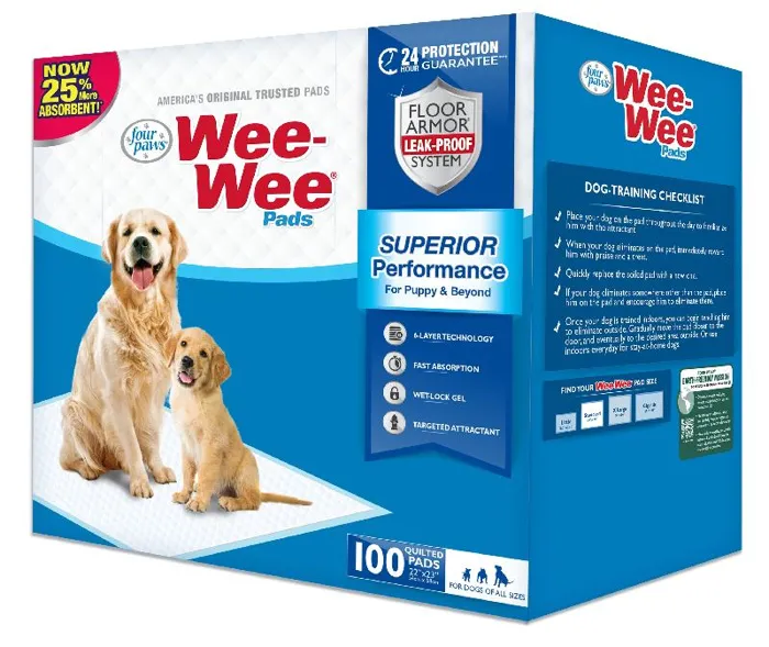 Four Paws Wee Wee Pads 100-pk