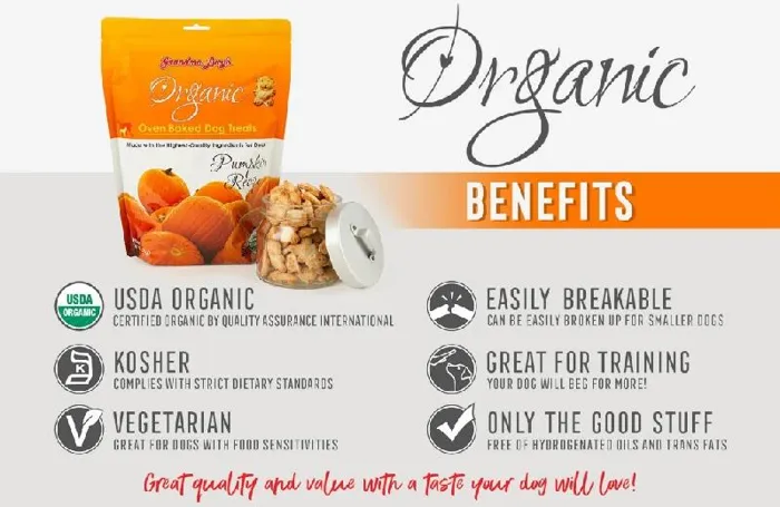 Grandma Lucy Organic Pumpkin Treat 14 Oz