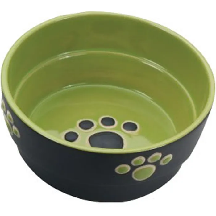 Ethical Green Paws Bowl 5' Green 5"