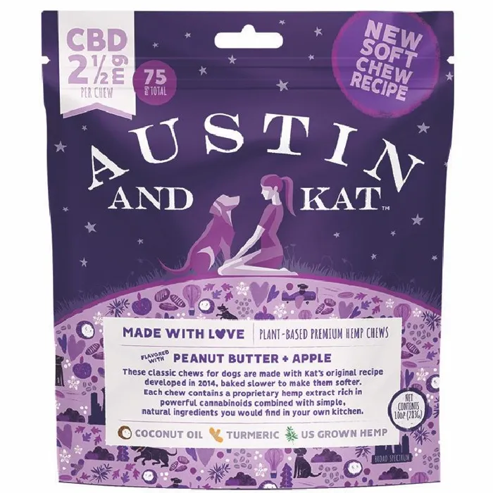 Austin And Kat Cbd Peanut Butter Apple 2.5mg 10oz