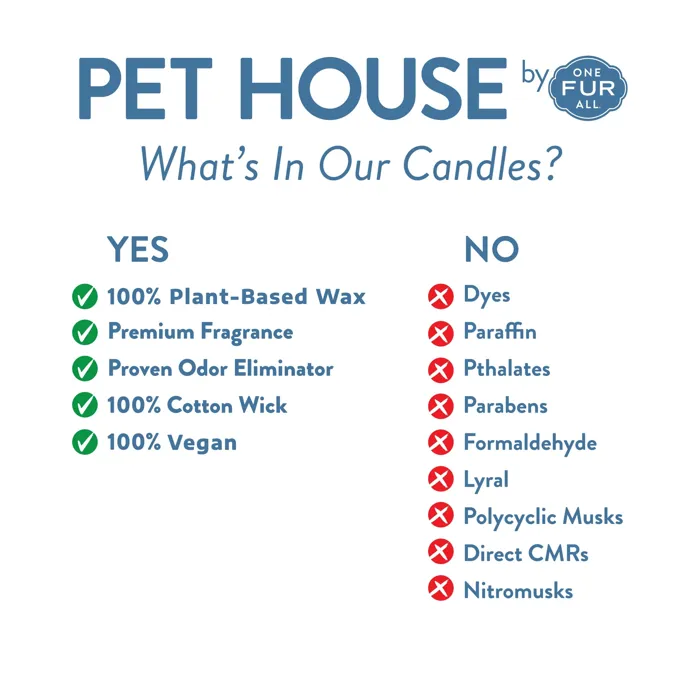 Pet House Candle Welcome Home