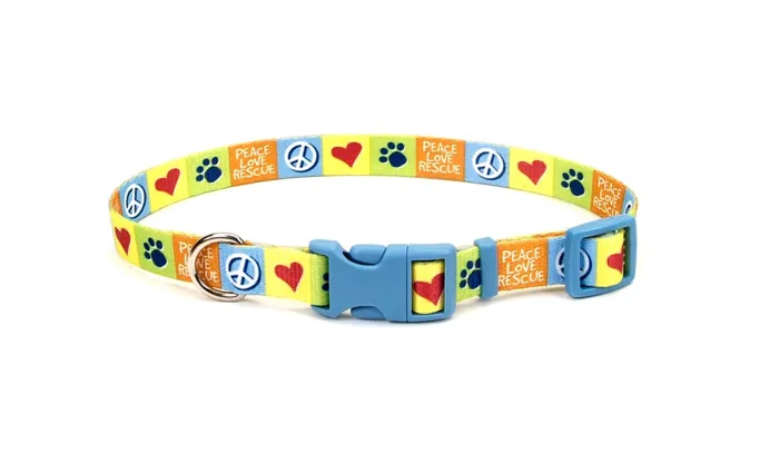 Adjustable Dog Collar - Resolve 5/8" X 10" - 14"