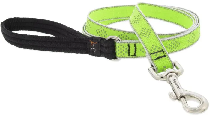 3/4" Green Diamond Leash 4 Foot