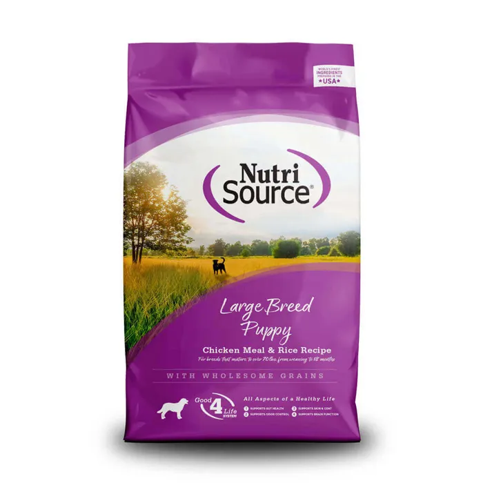 Nutrisource Puppy Large Breed Chicken & Rice 26-lb