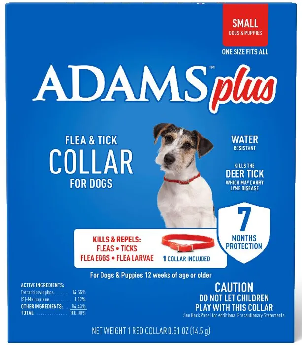 Adams Flea & Tick Collar Dog Small