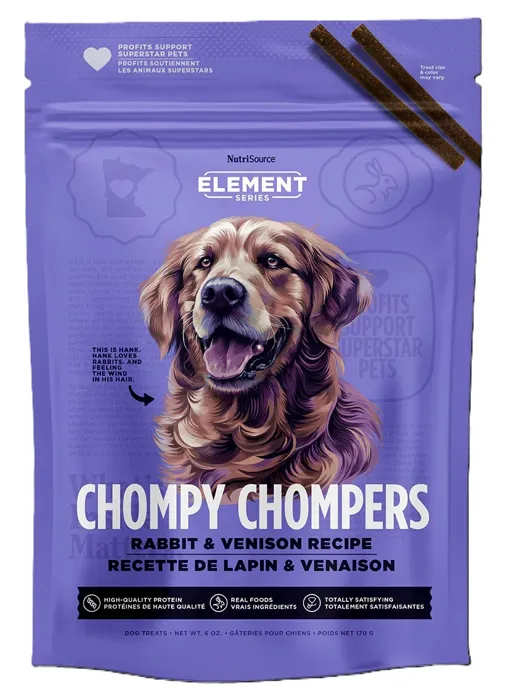 Nutrisource Element Chompers Rabbit & Venison 6-oz