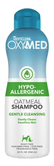Tropiclean Oxymed Hypoallergenic Shampoo 20-oz