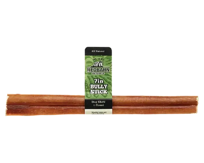 Natural Redbarn Bully Stick 7" 35 Ct