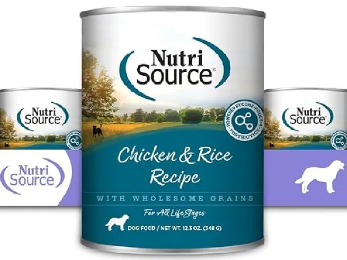 Nutri Source Adult Chicken & Rice Canned Dog Food 13-oz