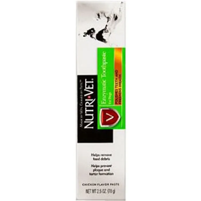 Nutri-vet Toothpaste Chicken Flavor 2.5 Oz
