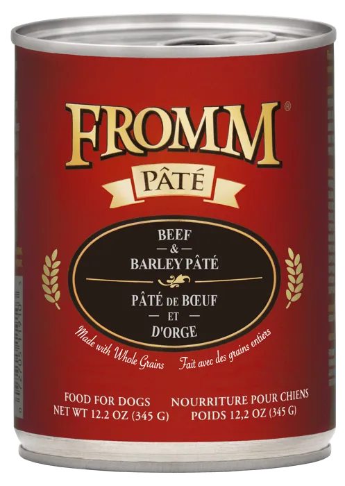 Fromm Gold Beef & Barley Dog Food 12-oz