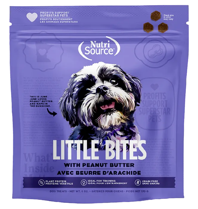 Nutrisource Element Gf Little Bites Peanut 6-oz