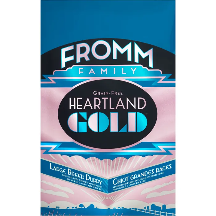 Fromm Heartland Gold Grain Free Large Breed Puppy Dry Dog Food 12-lb