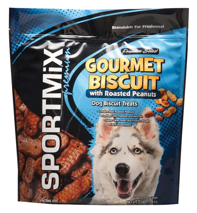 Pouch Sportmix Peanut Biscuit 8/3 Lbs